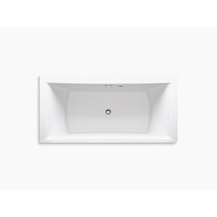 Kohler Stargaze® 72" x 36.06" Freestanding Air Acrylic Bathtub with
